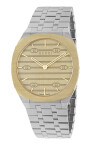 38mm-stainless-steel-and-18-kt-yellow-gold-plated-multi-layered-case-golden-brass-dial-with-gg-five-links-stainless-steel-bracelet