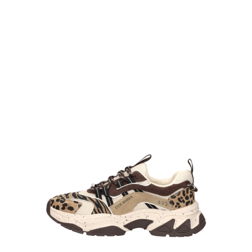 Steve Madden Animates-L Sneaker Dames Schoenen Beige