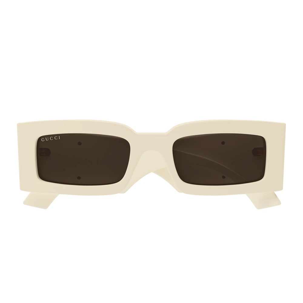 Gucci Minimalistische zonnebril Gg1425S 004 White Dames