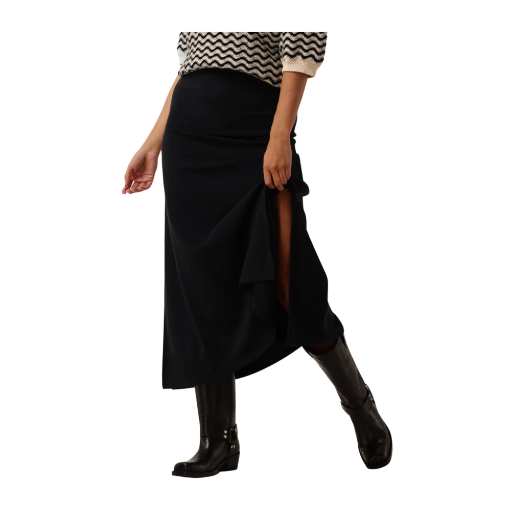 Aimée the Label Maxi Rok Harry Zwart Black Dames