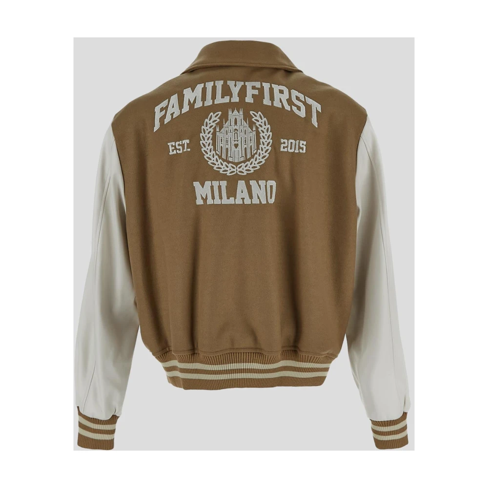 Family First College Varsity Jack Polyester Beige Heren