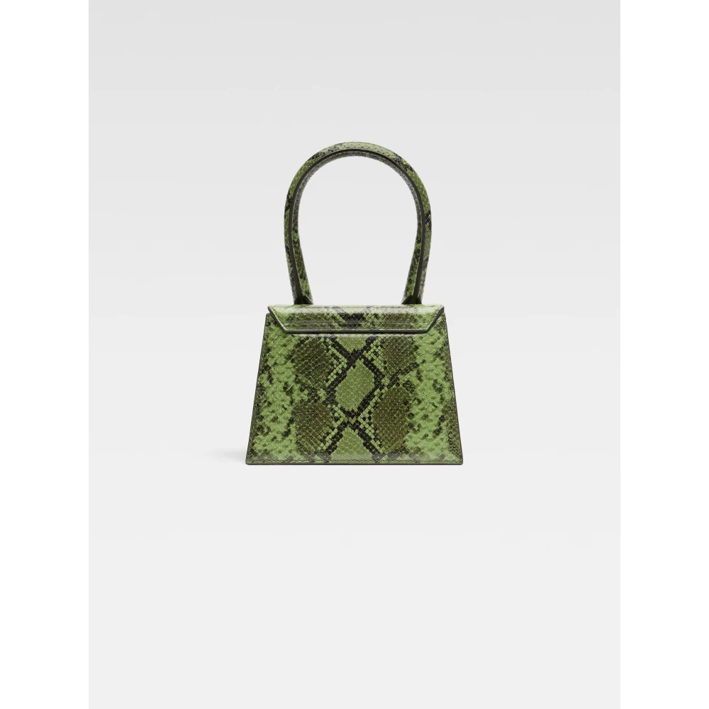 Jacquemus Groene Le Chiquito Moyen Tas Green Dames