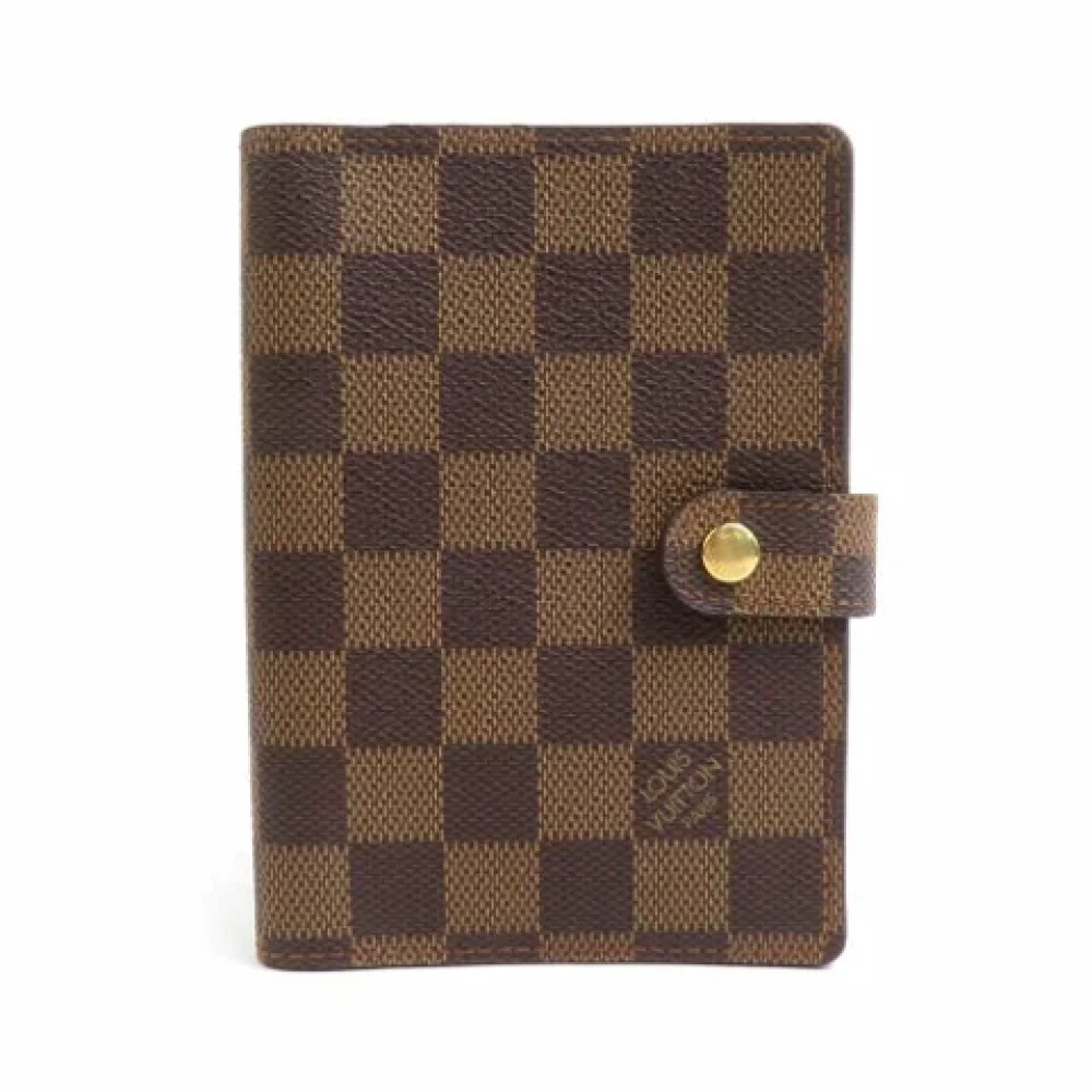 Louis Vuitton Vintage Pre-owned Canvas wallets Brown Dames