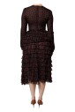 robe-midi-en-soie-a-superpositions-en-noir-rouge-a-pois
