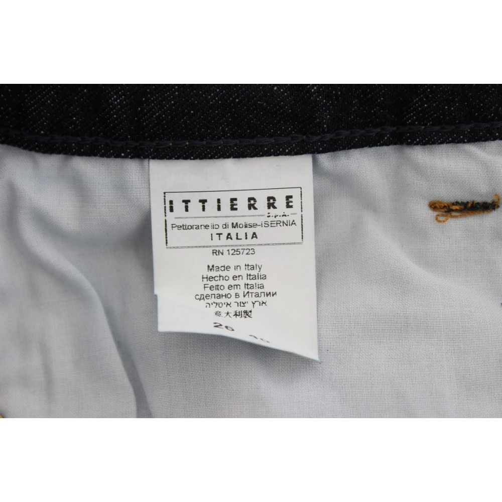 Costume National Slim Fit Blauwe Designer Jeans Blue Dames