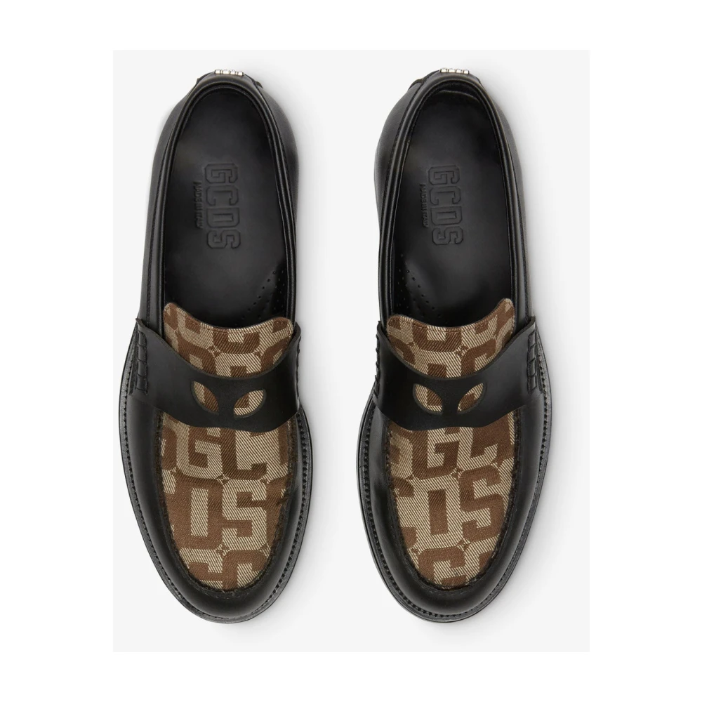 GCDS Wirdo Monogram Loafers