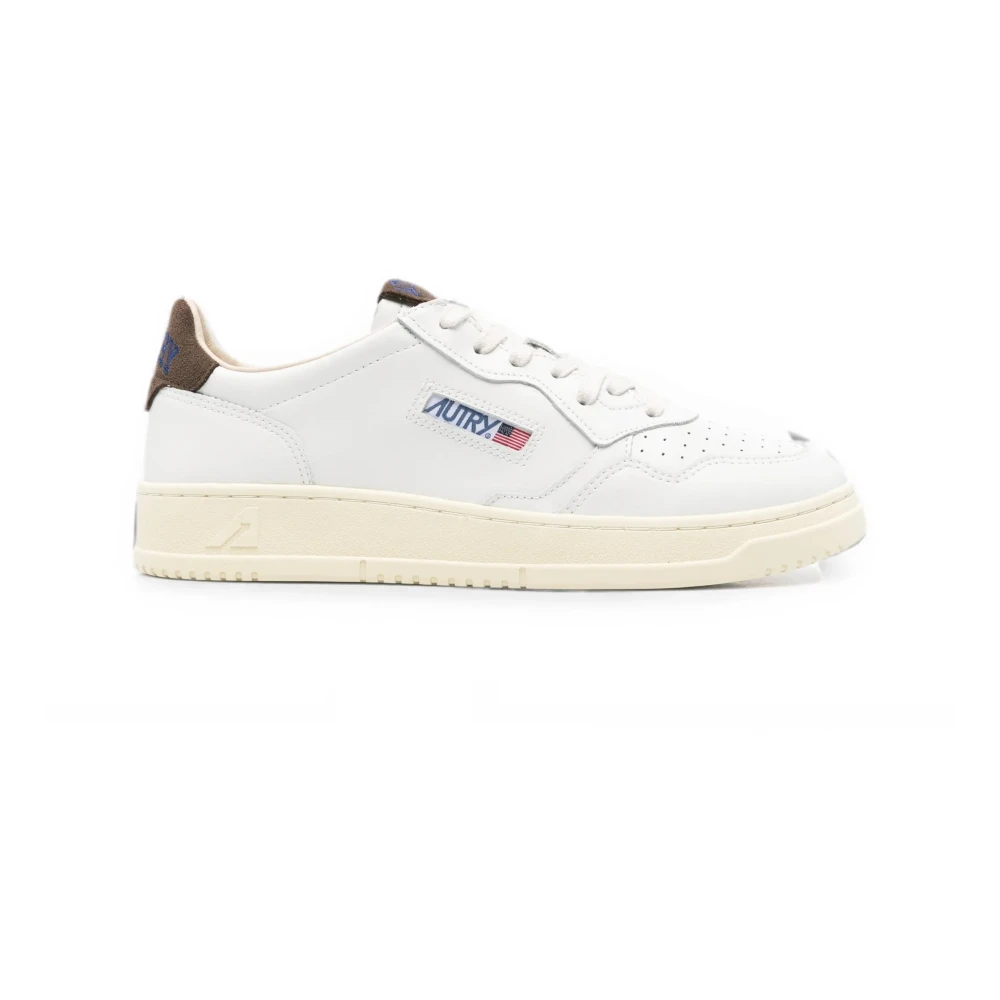 Autry White Sneakers, Male, 9 Uk, Medalist Low