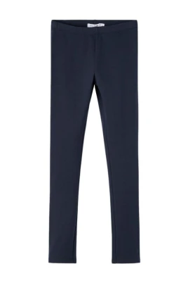 Tight fit leggings med elastisk midja