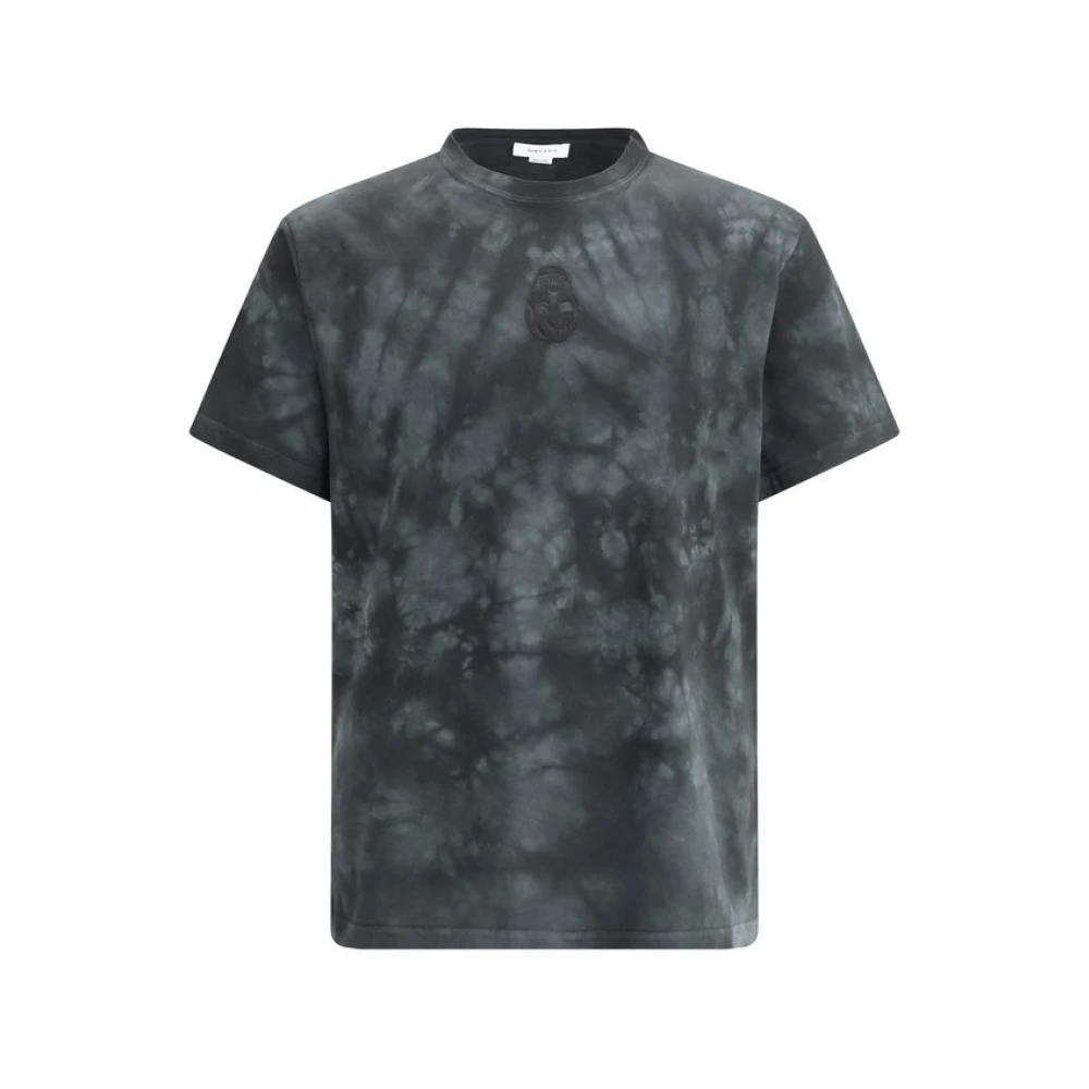 alexander mcqueen Tie-Dye Skull T-Shirt Green Heren