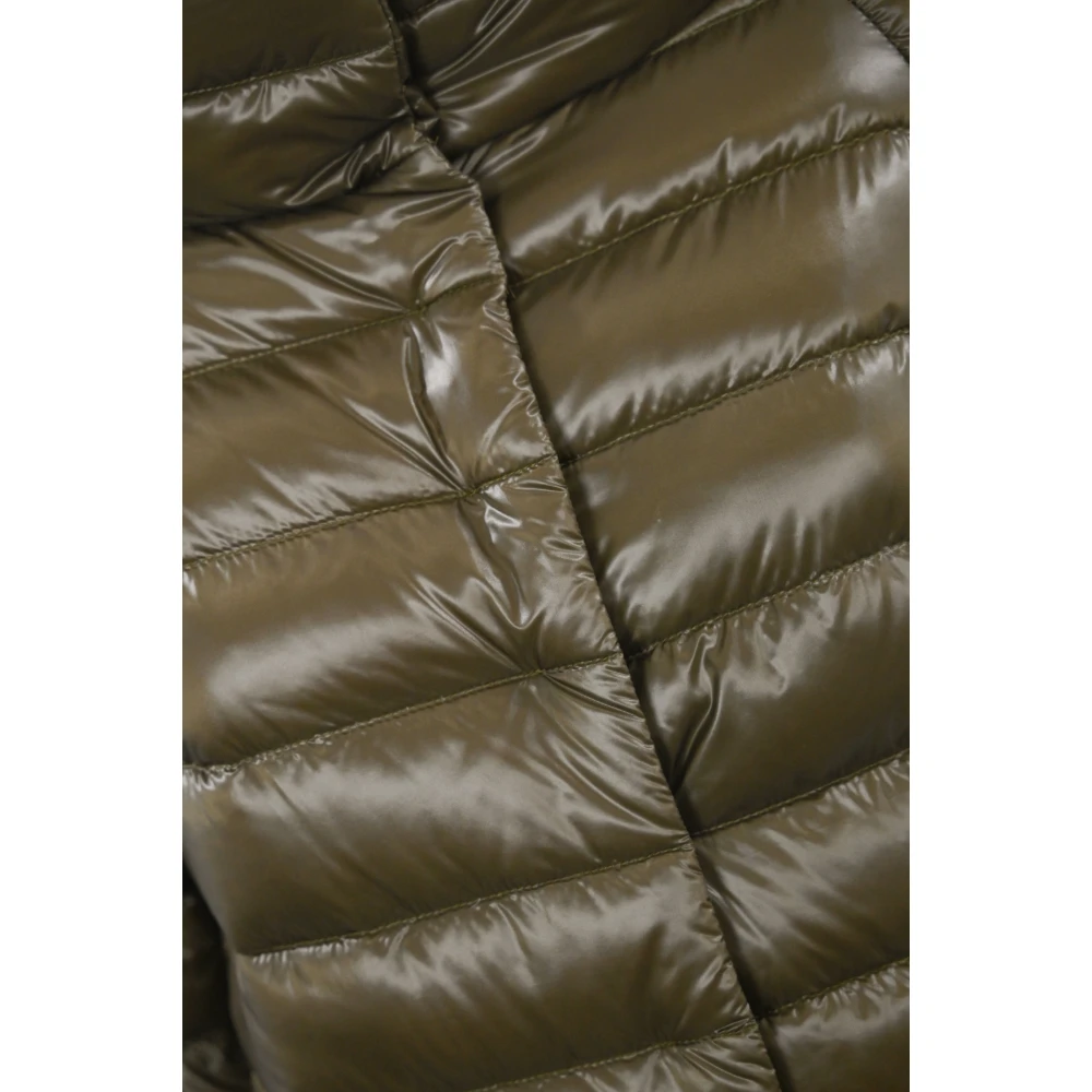 Herno Groene Nylon Ultralight Pufferjas Green Dames