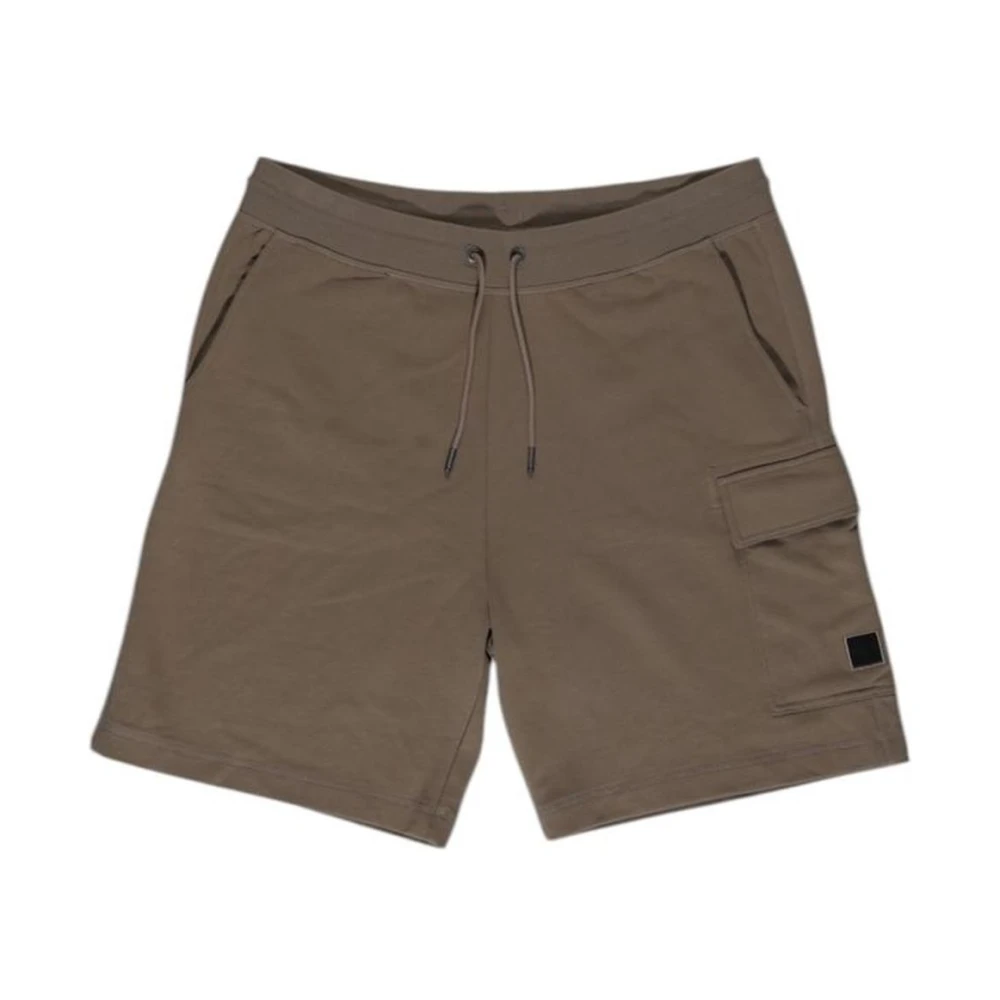 Hugo Boss Beige Bomull Bermuda Shorts Beige, Herr