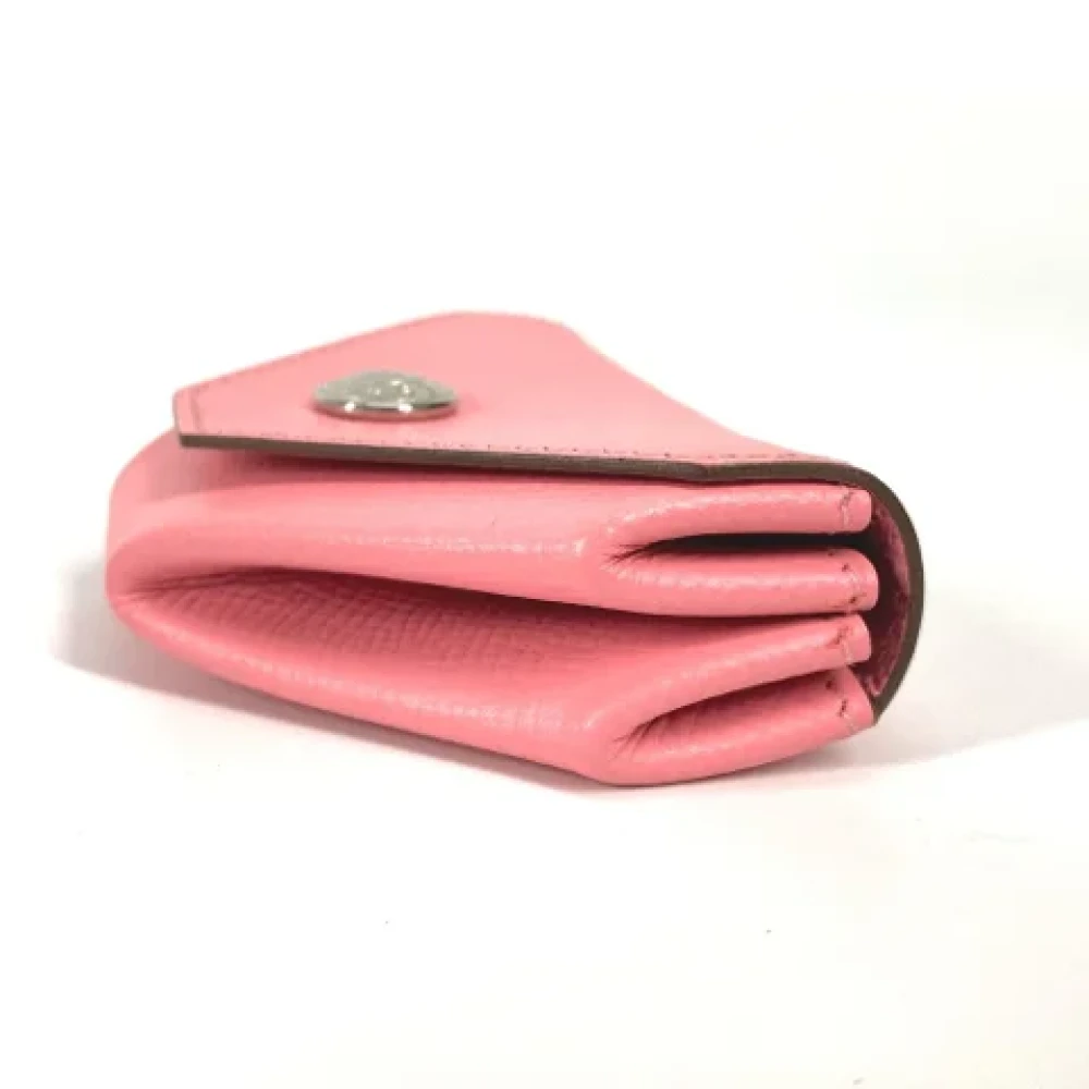 Hermès Vintage Pre-owned Leather wallets Pink Dames