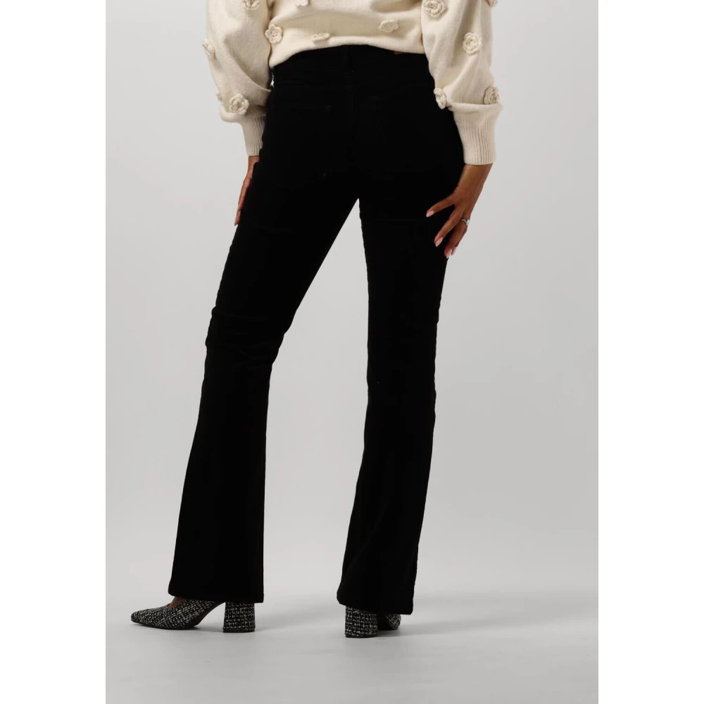 Fabienne Chapot Eva Flare Broek Black Dames