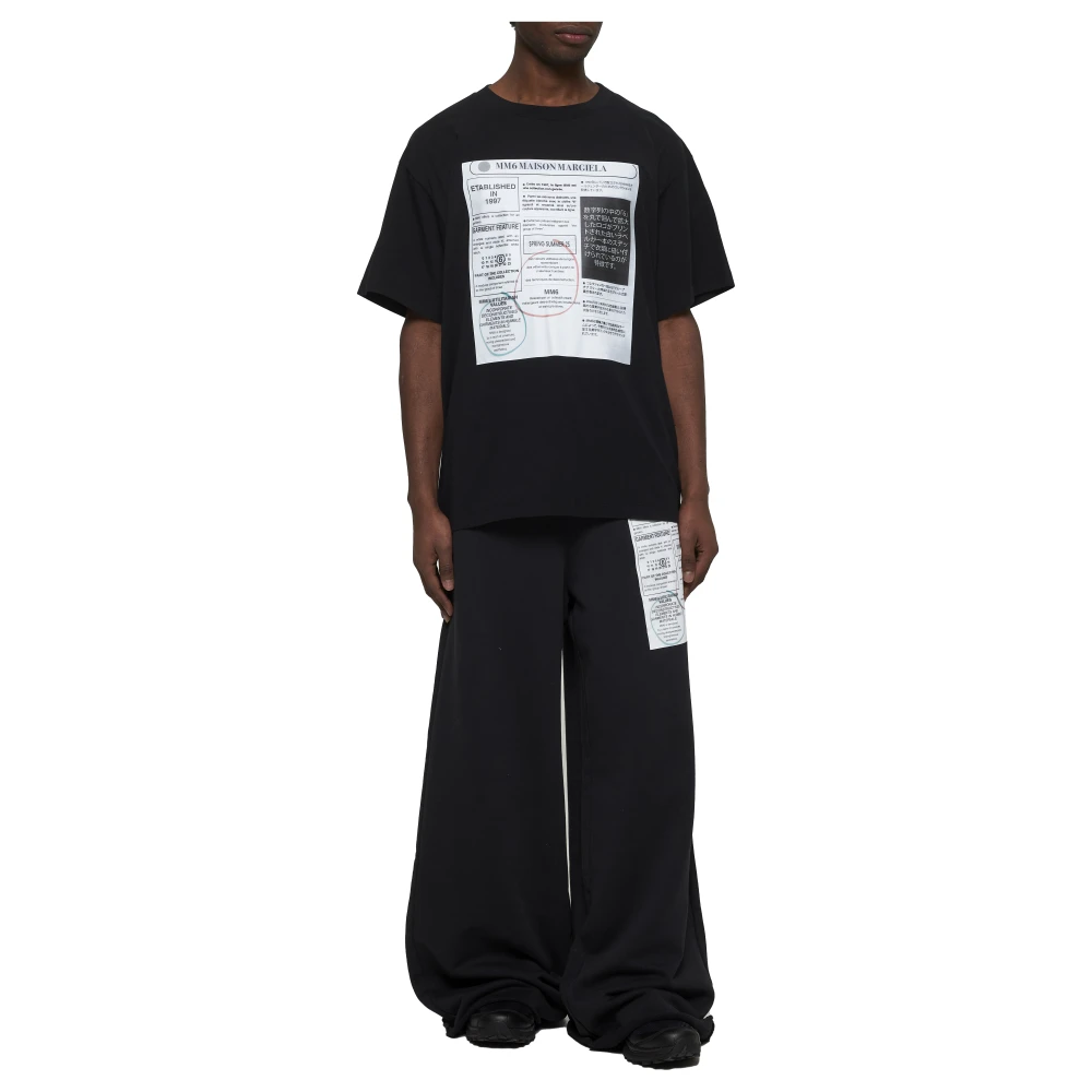 MM6 Maison Margiela Modieuze Stijlvolle Kledingcollectie Black Heren