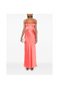 robe-rose-corail-a-encolure-coeur