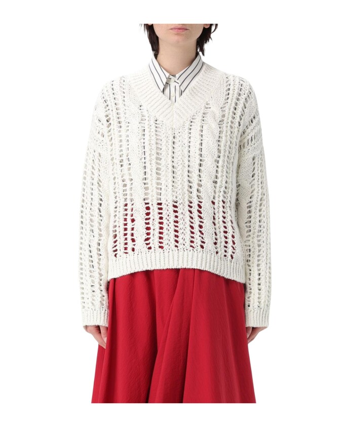 pull-en-coton-blanc-a-col-en-v