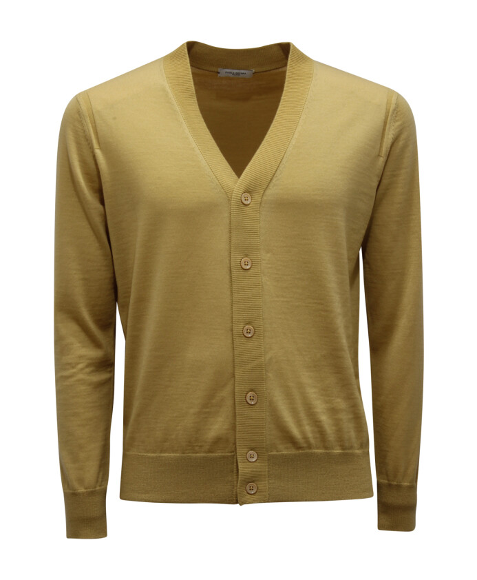 gilet-en-laine-jaune
