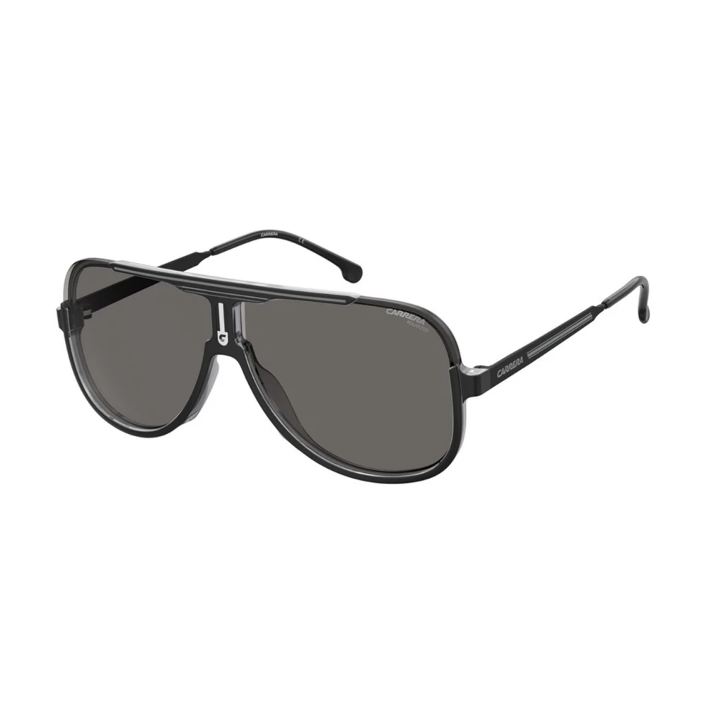 Carrera Zwart Grijs Gepolariseerde Zonnebril Black Unisex