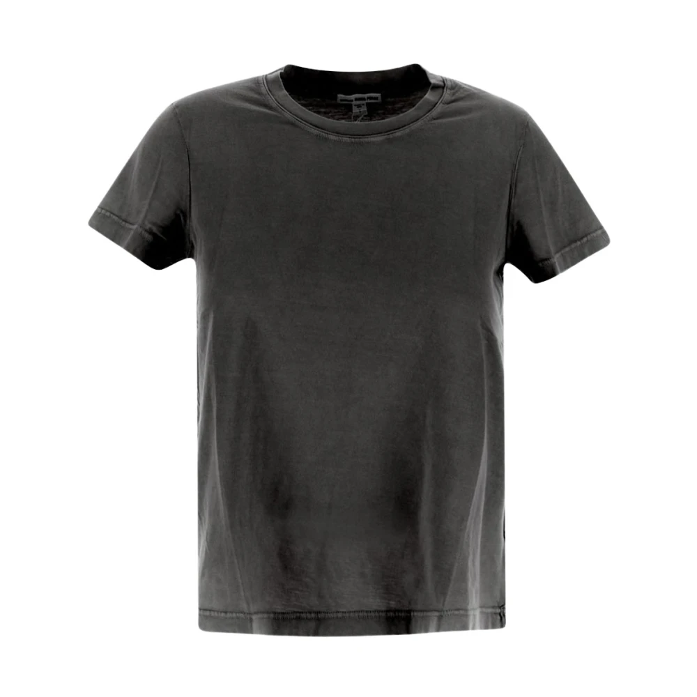 James Perse Essentiële T-shirt van katoen Gray Dames