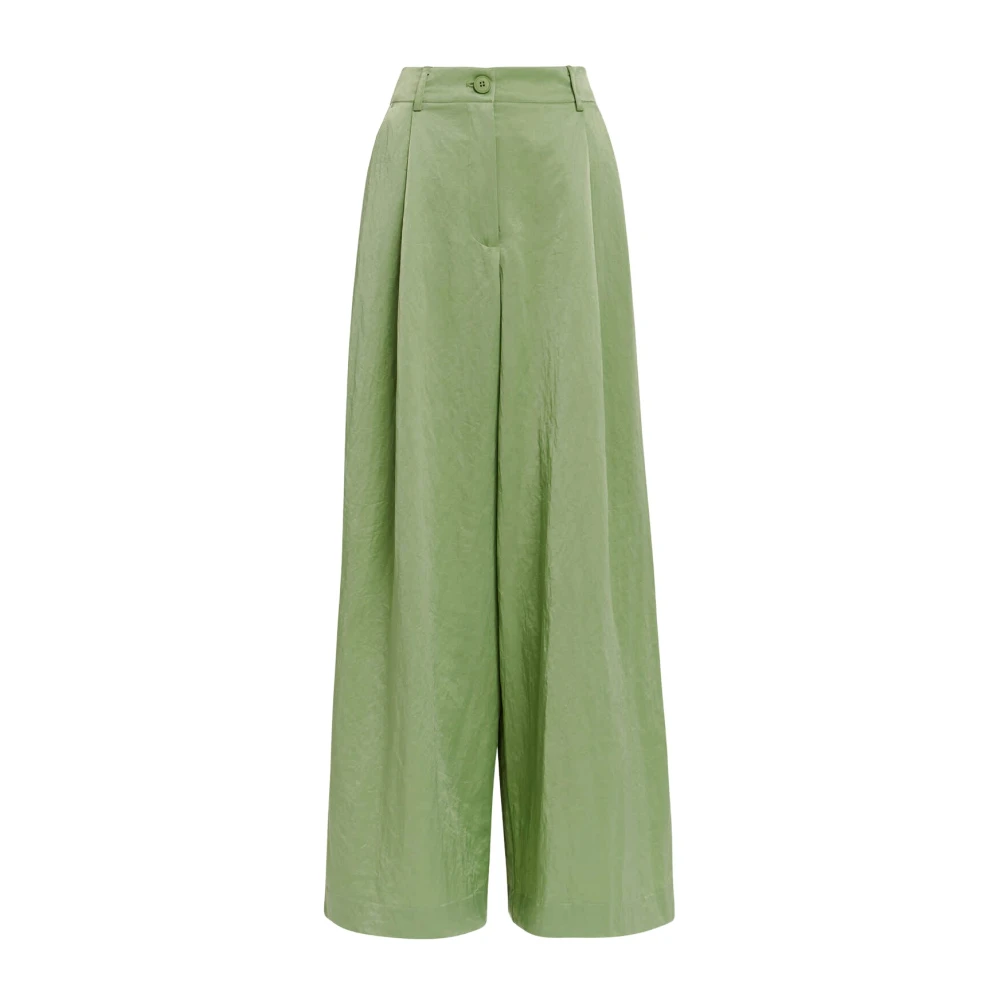 Essentiel Antwerp Wijde Gazpacho Broek Green Dames