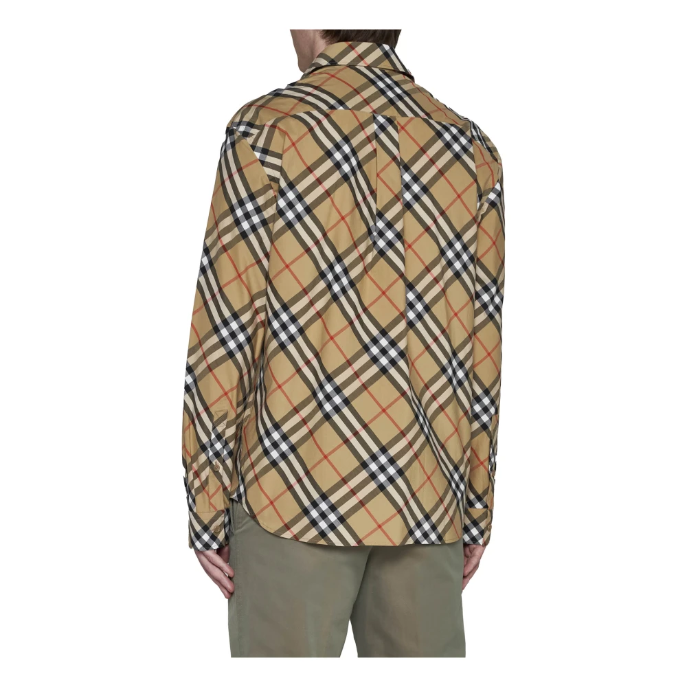 Burberry Stijlvolle Overhemden Multicolor Heren