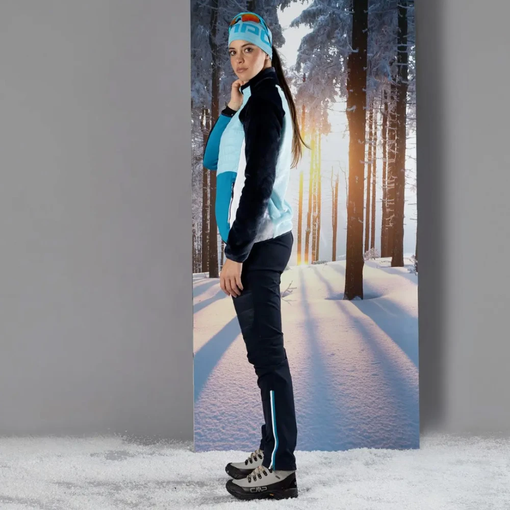 CMP Zwarte Broek met U-bescherming en Waterafstotend Black Dames