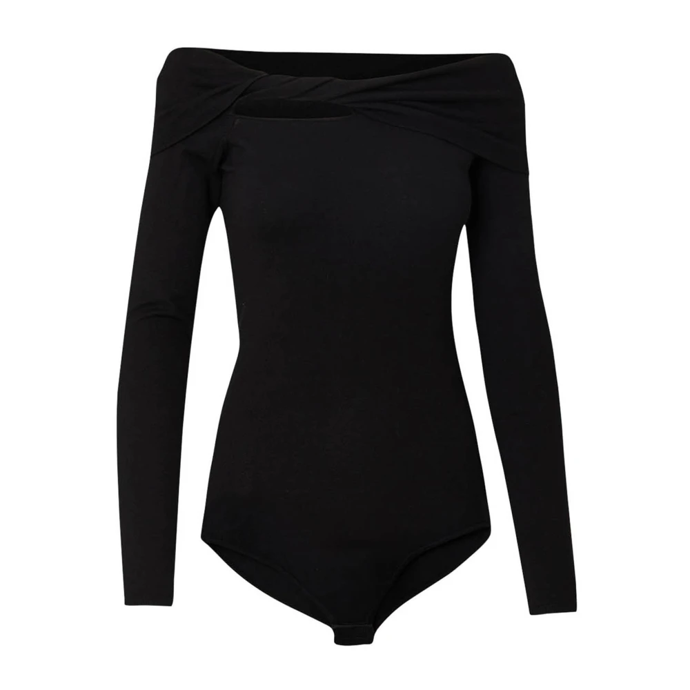 Liu Jo Zwart Cut-Out Gebreid Body Black Dames