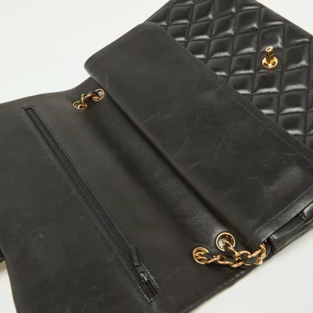 Chanel Vintage Pre-owned Leather chanel-bags Black Dames