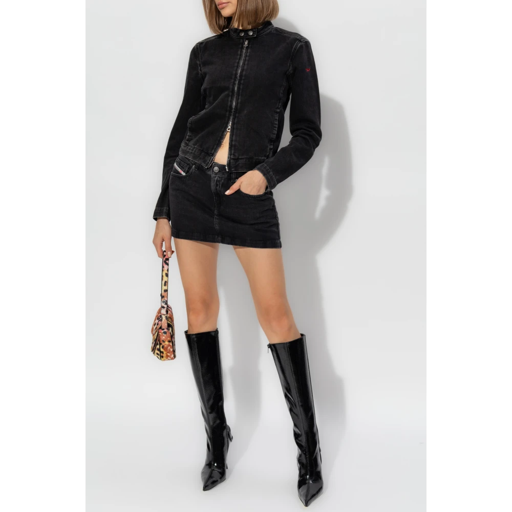 Diesel Jas De-Mornin Black Dames