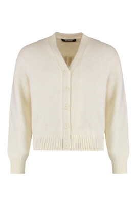 cardigan-en-laine-melangee-cotelee