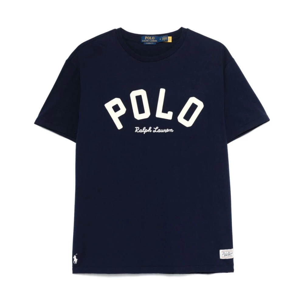 Ralph Lauren T-shirts en Polos Blauw Blue Heren