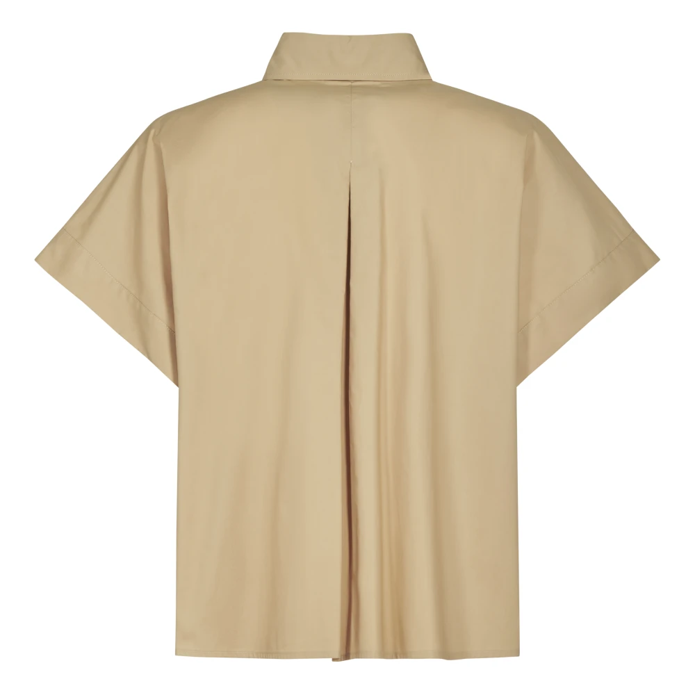 Forte Elegante Overhemden Collectie Beige Dames