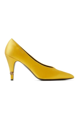 Gianni Satin Pumps 90 mm