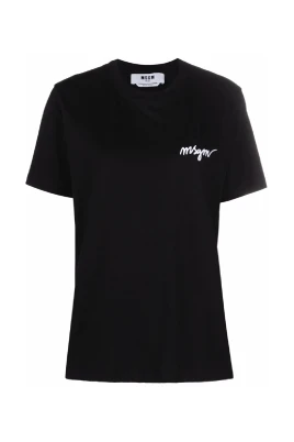 Svart T-shirt för kvinnor
