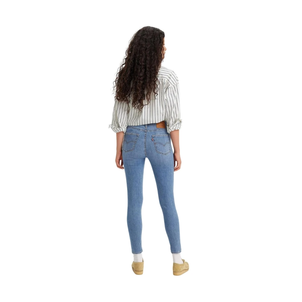 Levi's High Rise Skinny Jeans Cool It Now Blue Dames