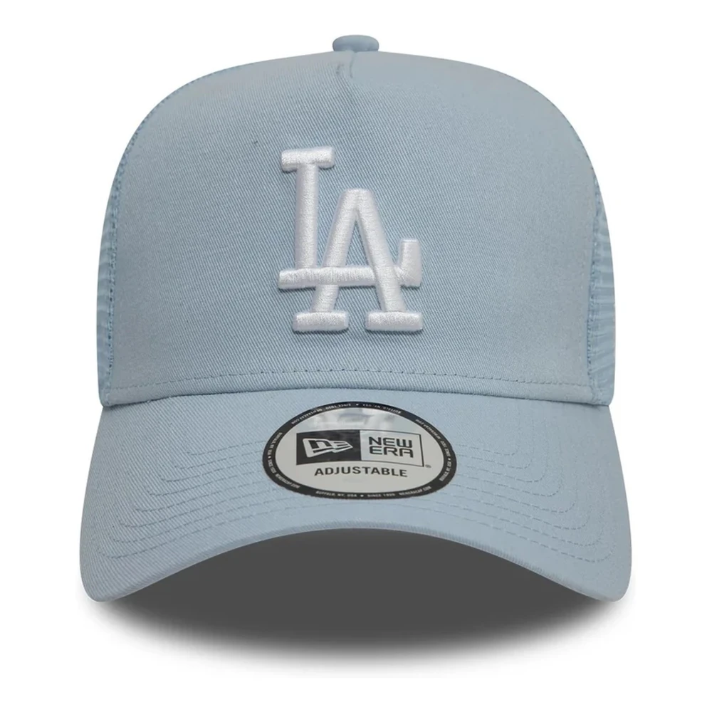 new era Celeste Dodgers League Trucker Pet Blue Unisex