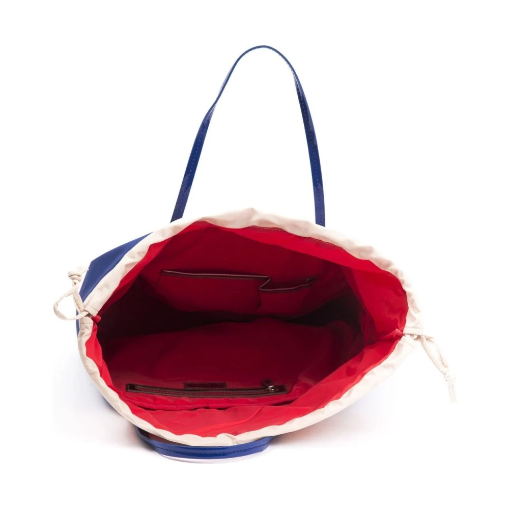 By Byblos Stoffen en Synthetisch Leren Shopper Tas Blue Dames