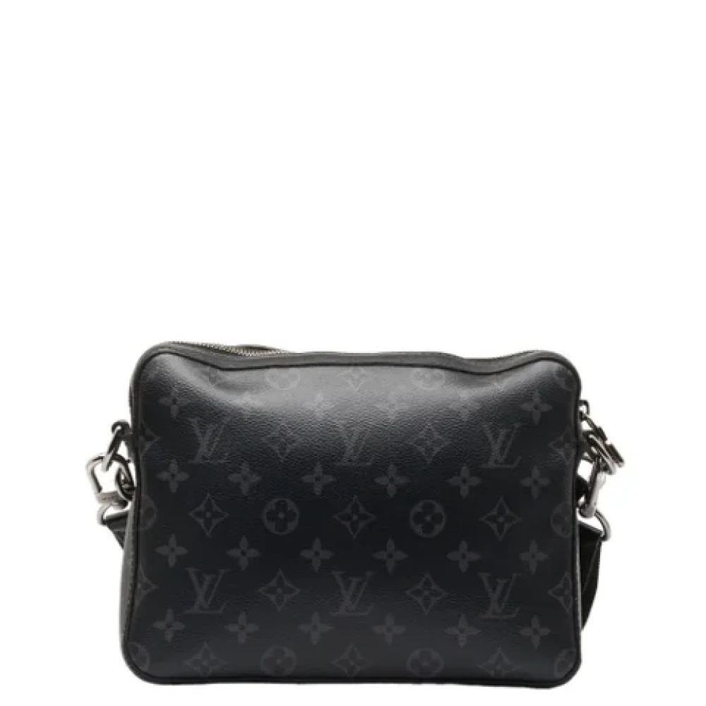 Louis Vuitton Vintage Pre-owned Plastic shoulder-bags Black Dames