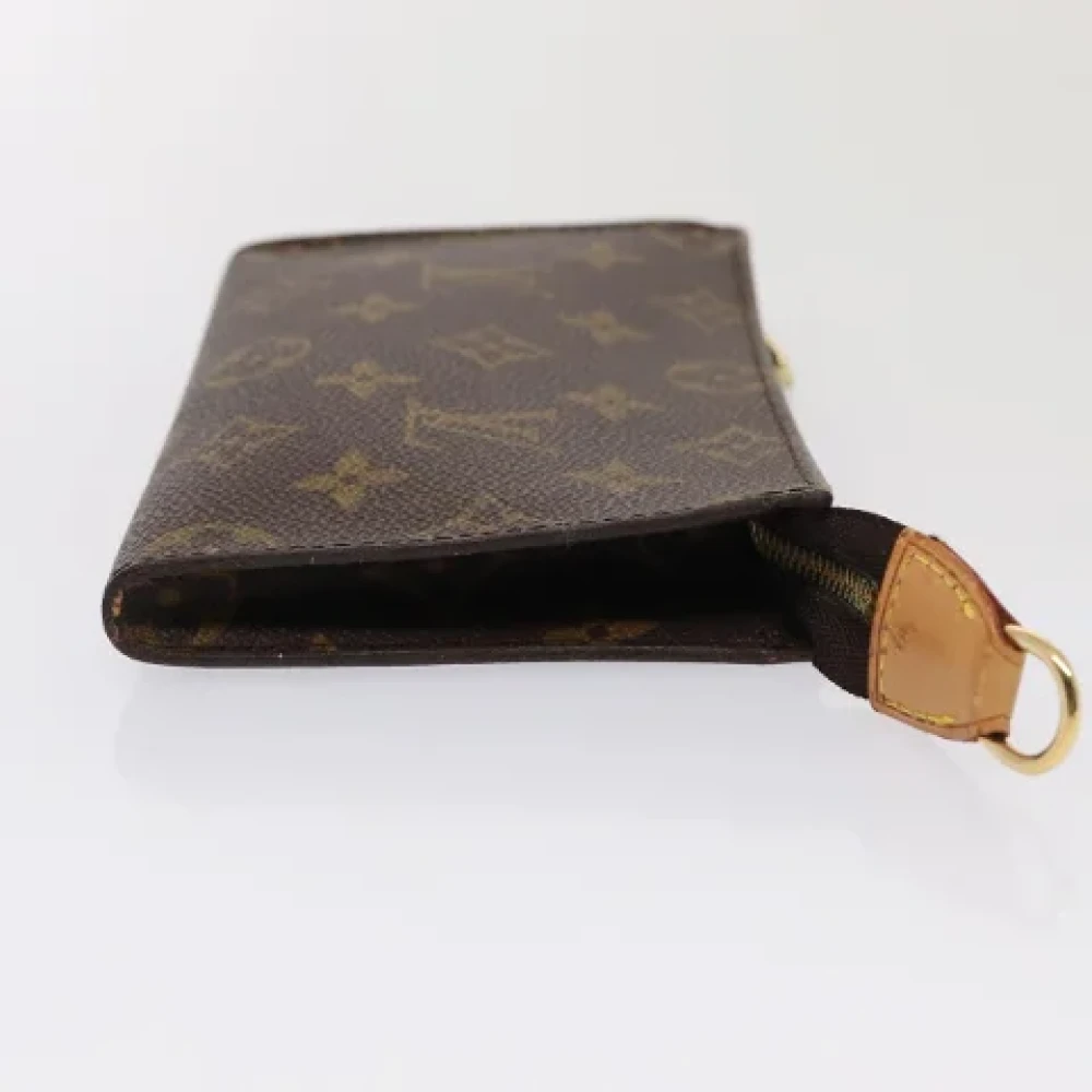 Louis Vuitton Vintage Pre-owned Canvas pouches Brown Dames