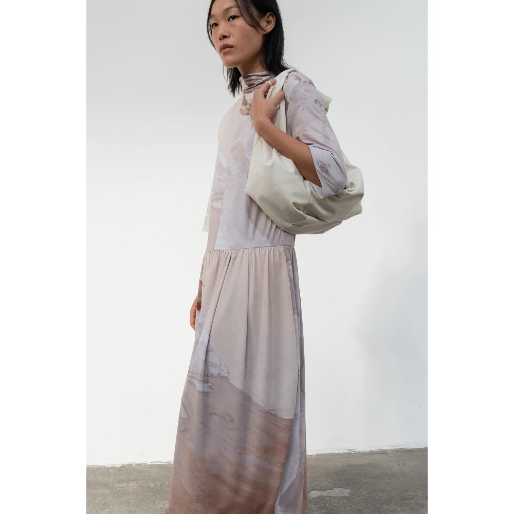 LOW Classic Elegante Midi Jurk Multicolor Dames