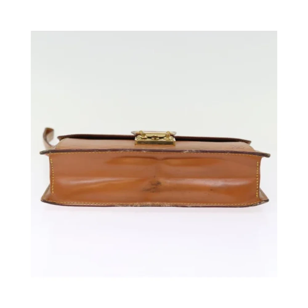 Louis Vuitton Vintage Pre-owned Leather handbags Brown Dames