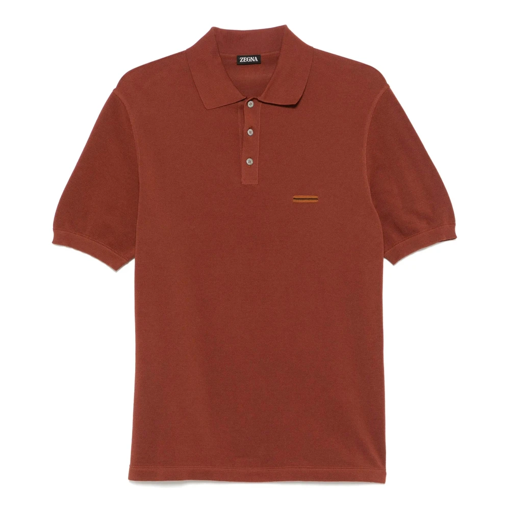 Zegna - Tops > Polo Shirts - Red - Zegna - Modalova