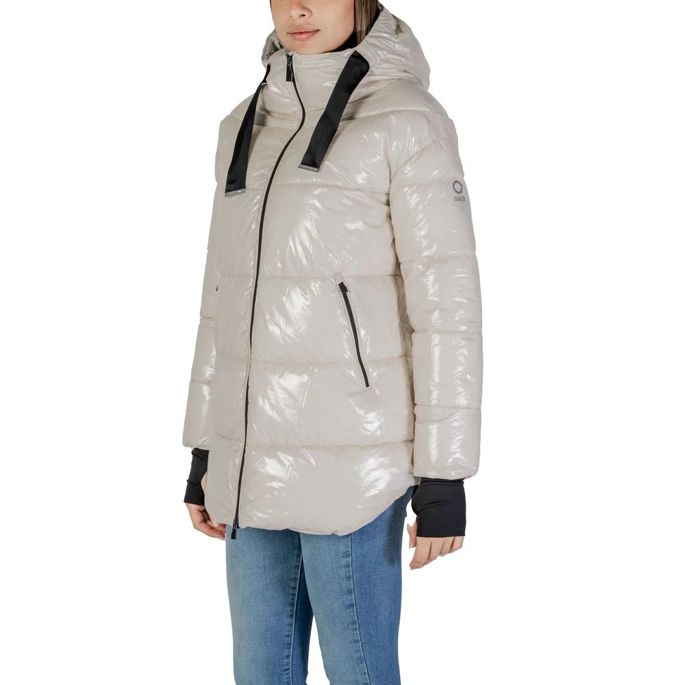 Suns Beige Polyamid Jas & Mantel Collectie Beige Dames