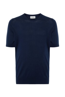 blue-knit-crew-neck-t-shirt