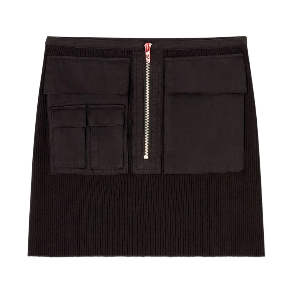 Diesel Women's Black M-Meryn Short