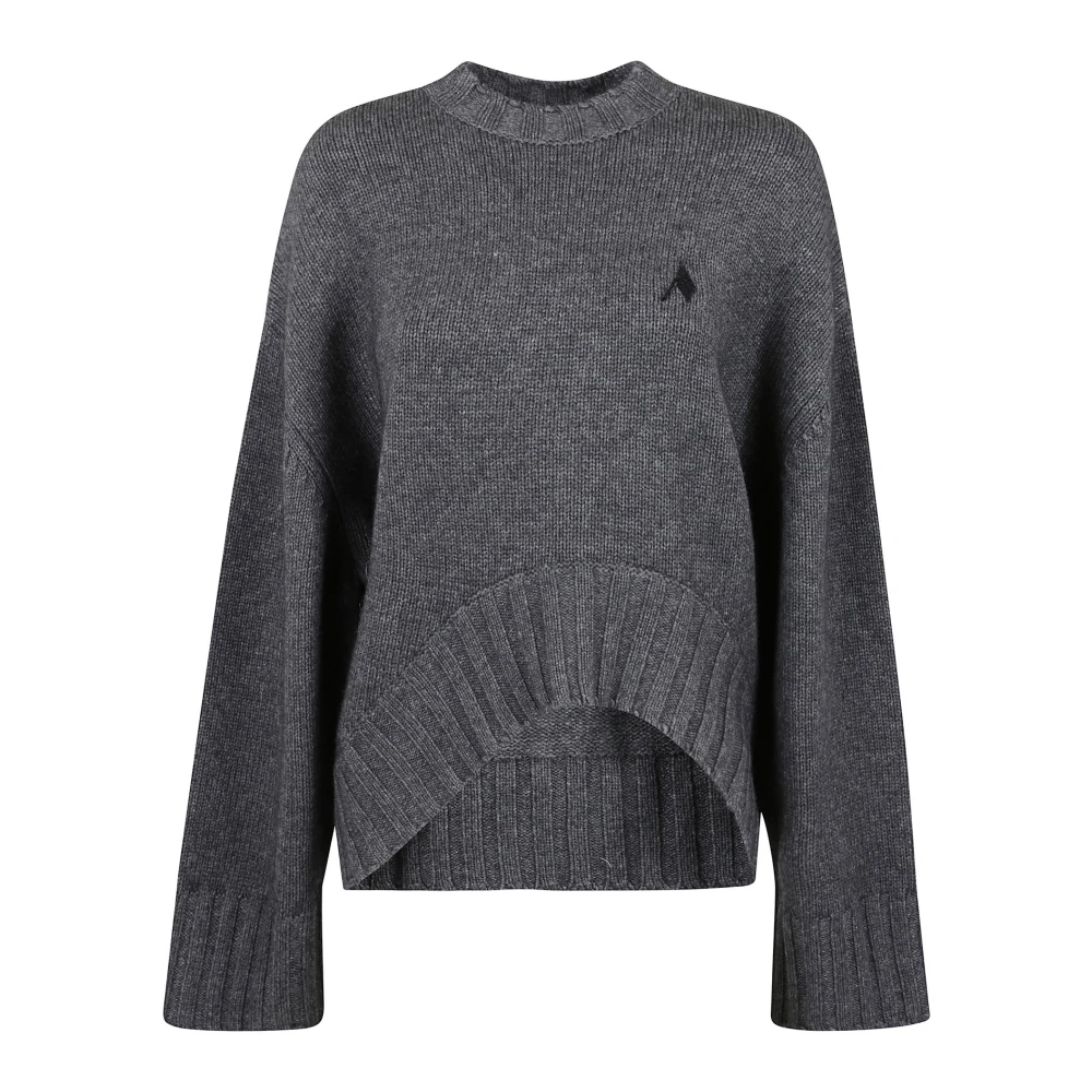 The Attico Stijlvolle Gebreide Trui Gray Dames