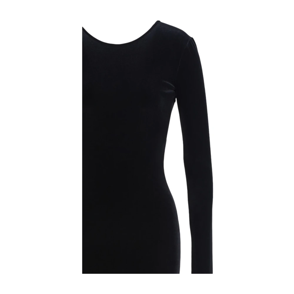 Emporio Armani Elegante Jurk voor Vrouwen Black Dames