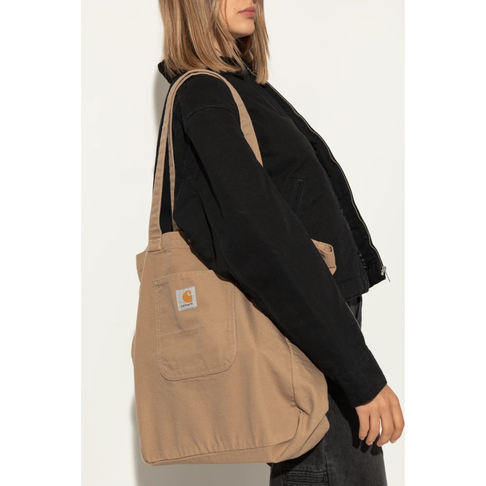 Carhartt WIP Tas type Shopper Beige Dames