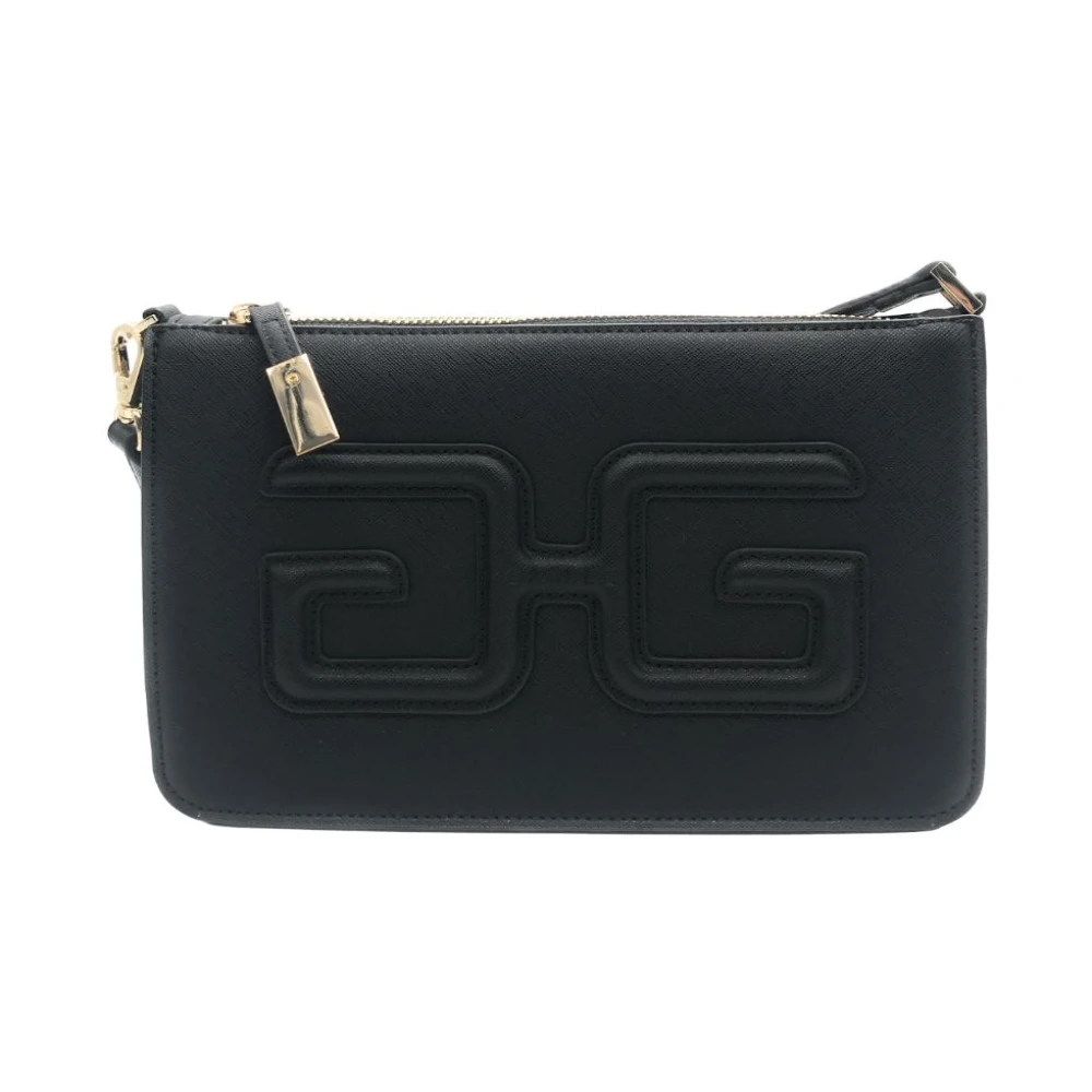 Gaëlle Paris Stijlvolle Borsa Handtas Black Dames