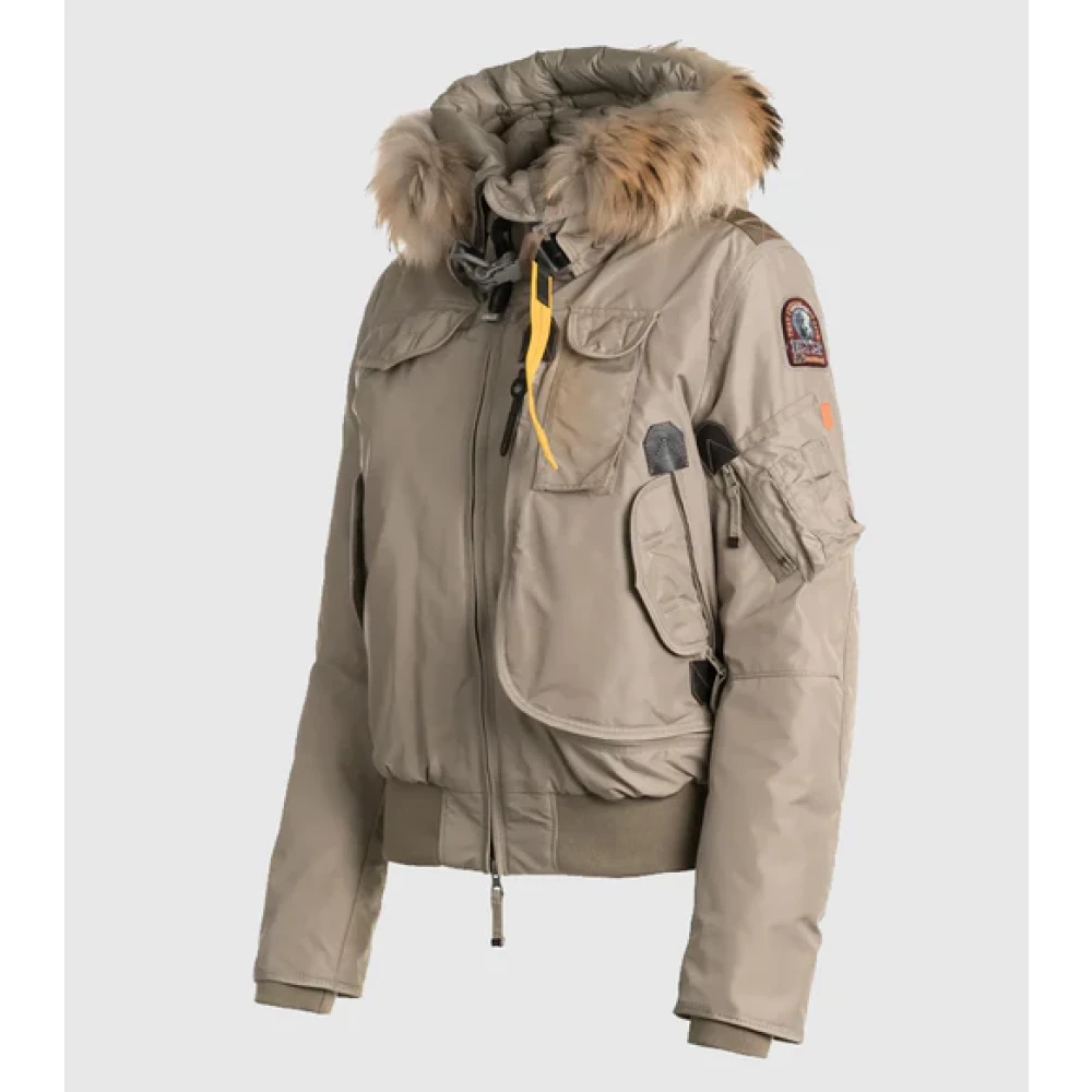 Parajumpers Iconische Hooded Bomberjas Brown Heren